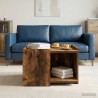 Table basse Chêne fumé 50,5 x 50 x 33 cm Bois d'ingénierie 581882581882
