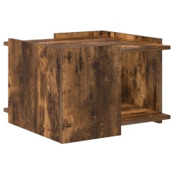 Table basse Chêne fumé 50,5 x 50 x 33 cm Bois d'ingénierie 581882581882
