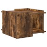 Table basse Chêne fumé 50,5 x 50 x 33 cm Bois d'ingénierie 581882581882