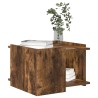 Table basse Chêne fumé 50,5 x 50 x 33 cm Bois d'ingénierie 581882581882