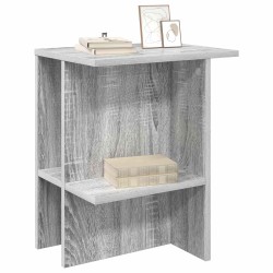 Table basse 2 pcs Sonoma gris 40 x 30 x 49 cm Bois d'ingénierie 581885581885