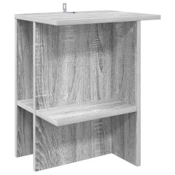 Table basse 2 pcs Sonoma gris 40 x 30 x 49 cm Bois d'ingénierie 581885581885
