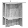 Table basse 2 pcs Sonoma gris 40 x 30 x 49 cm Bois d'ingénierie 581885581885