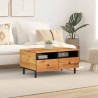Table basse 80x54x40 cm bois massif d'acacia 581886581886