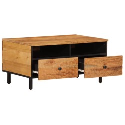Table basse 80x54x40 cm bois massif d'acacia 581886581886