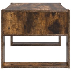 Table basse Chêne fumé 92 x 53 x 45 cm Bois d'ingénierie 581889581889
