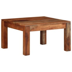 Table basse 60x60x35 cm bois massif d'acacia 581890581890