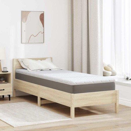 Surmatelas en Coco Blanc 80 x 200 cm Tissu jacquard 581893581893