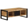 Table basse 90x50x36 cm bois de manguier massif brut 581894581894