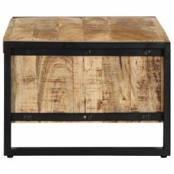 Table basse 90x50x36 cm bois de manguier massif brut 581894581894
