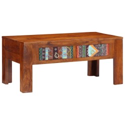 Table basse 90x50x40 cm bois d'acacia massif 581895581895