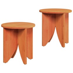 Table basse 2 pcs Brun cire 581897581897