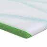 Surmatelas Blanc et vert 90 x 200 cm Tissu Jacquard 581899581899