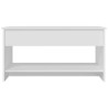 Table basse blanc 102x50x52,5 cm bois d'ingénierie 581900581900