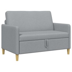 Sofa avec rangement Gris clair 122 x 78 x 87 cm Polyester 581905581905