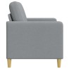 Sofa avec rangement Gris clair 122 x 78 x 87 cm Polyester 581905581905