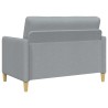 Sofa avec rangement Gris clair 122 x 78 x 87 cm Polyester 581905581905