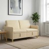 Sofa avec rangement Crème 152 x 78 x 87 cm Polyester 581906581906