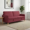 Sofa avec rangement Bordeaux 192 x 78 x 87 cm Polyester 581907581907