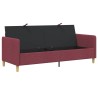 Sofa avec rangement Bordeaux 192 x 78 x 87 cm Polyester 581907581907
