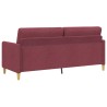 Sofa avec rangement Bordeaux 192 x 78 x 87 cm Polyester 581907581907