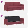 Sofa avec rangement Bordeaux 192 x 78 x 87 cm Polyester 581907581907