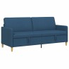Sofa avec rangement Bleu 192 x 78 x 87 cm Polyester 581908581908
