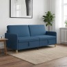 Sofa avec rangement Bleu 192 x 78 x 87 cm Polyester 581908581908