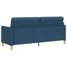 Sofa avec rangement Bleu 192 x 78 x 87 cm Polyester 581908581908