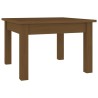 Table basse Marron miel 45x45x30 cm Bois massif de pin 581912581912