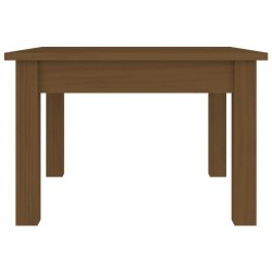 Table basse Marron miel 45x45x30 cm Bois massif de pin 581912581912
