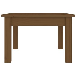 Table basse Marron miel 45x45x30 cm Bois massif de pin 581912581912