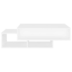 Table basse Blanc 105x55x32 cm Bois d’ingénierie 581913581913