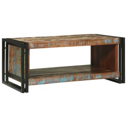 Table basse Multicolore 90 x 50 x 38 cm Bois Recyclé Solide 581914581914