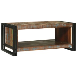 Table basse Multicolore 90 x 50 x 38 cm Bois Recyclé Solide 581914581914