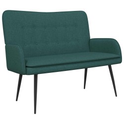 Sofa 2 places Vert foncé 115 x 61 x 87 cm Tissu 581915581915