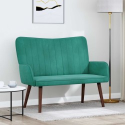 Sofa 2 places Turquoise 115 x 61 x 87 cm Velours (V) 581916581916
