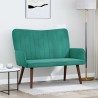 Sofa 2 places Turquoise 115 x 61 x 87 cm Velours (V) 581916581916