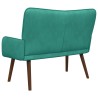 Sofa 2 places Turquoise 115 x 61 x 87 cm Velours (V) 581916581916