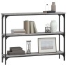 Table console sonoma gris 100x22,5x75 cm bois d'ingénierie 581917581917
