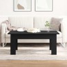 Table basse Chêne noir 100 x 60 x 42 cm Bois d'ingénierie 581918581918