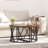 Table basse Chêne fumé 80 x 80 x 42 cm 581920581920