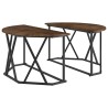 Table basse Chêne fumé 80 x 80 x 42 cm 581920581920