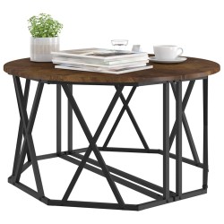 Table basse Chêne fumé 80 x 80 x 42 cm 581920581920