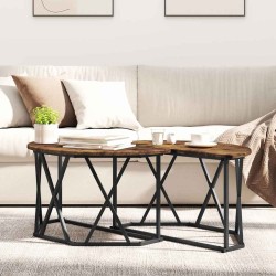 Table basse Chêne fumé 80 x 80 x 42 cm 581920581920