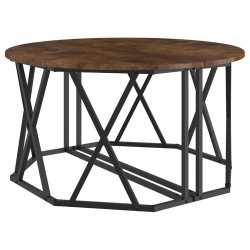 Table basse Chêne fumé 80 x 80 x 42 cm 581920581920