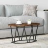 Table basse Chêne fumé 80 x 40 x 40.5 cm 581921581921