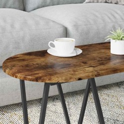 Table basse Chêne fumé 80 x 40 x 40.5 cm 581921581921