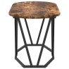 Table basse Chêne fumé 80 x 40 x 40.5 cm 581921581921