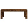 Table basse chêne fumé 102x50x36 cm bois d'ingénierie 581923581923